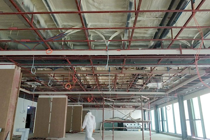 OSB Çatı Ters Tavan (Metal Mertek) Poliüretan Köpük Isı Yalıtım Uygulamamız..!