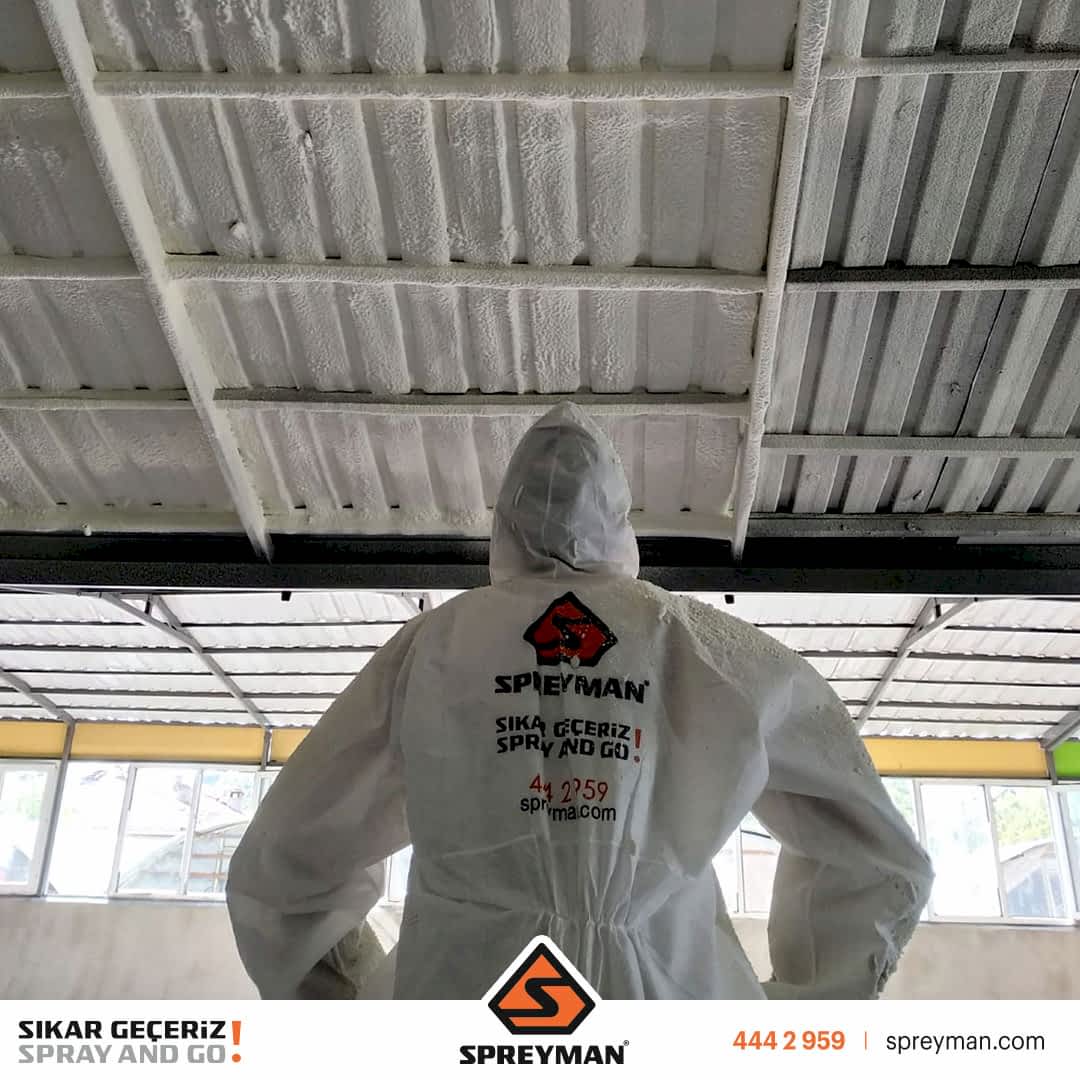 Sac Trapez Isı Yalıtım Uygulamamız..!