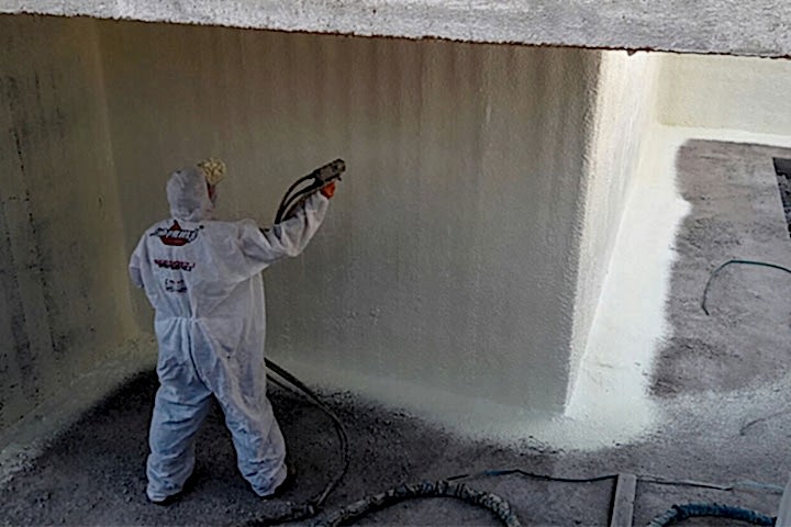 Perde Beton Poliüretan Köpük Isı Yalıtım Uygulamamız..!