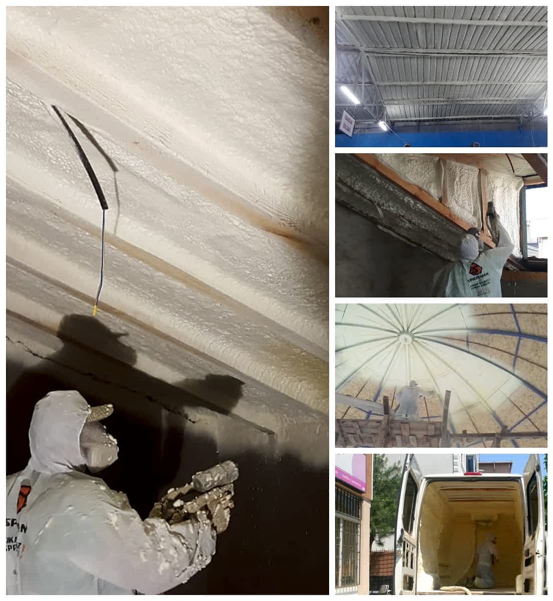 Spreyman Poliüretan Köpük Uygulama Alanları