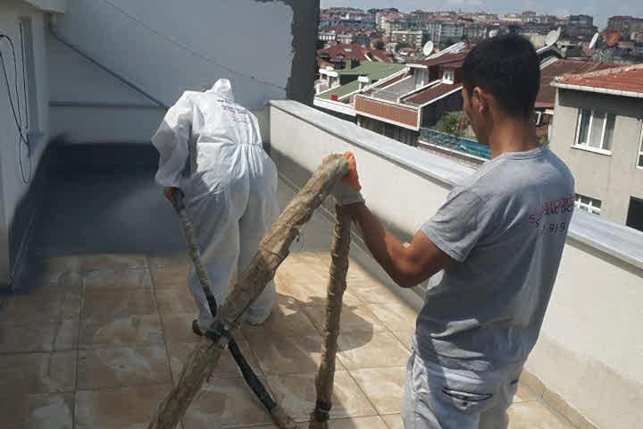 Teras - Seramik Üzeri Polyurea Su Yalıtımı