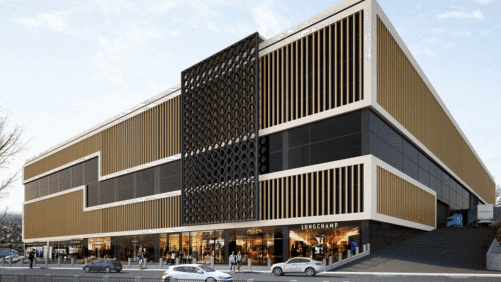 Modern Sanayi Merkezi Sprey Polyurea Su Yalıtımı Uygulaması