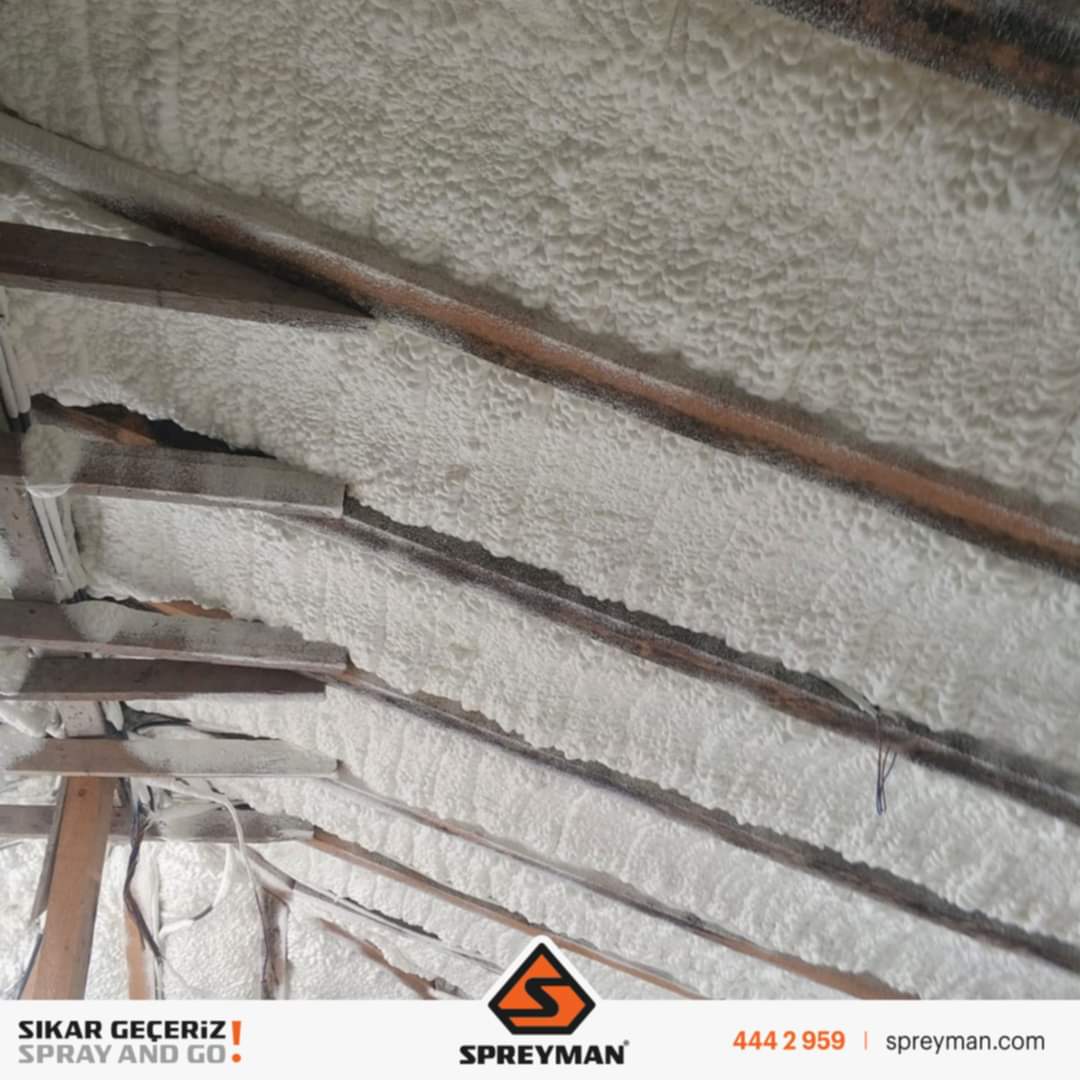 Ters Tavan Ahşap Mertek Isı Yalıtım Uygulamamız..!