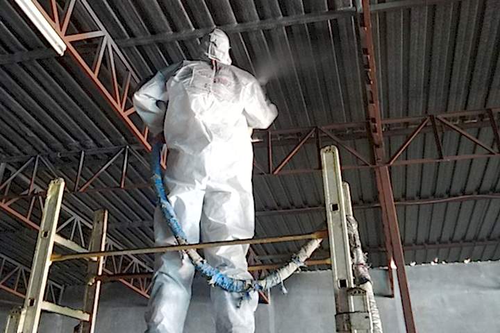 Sac Trapez - Siyah Poli̇üretan Köpük Uygulama