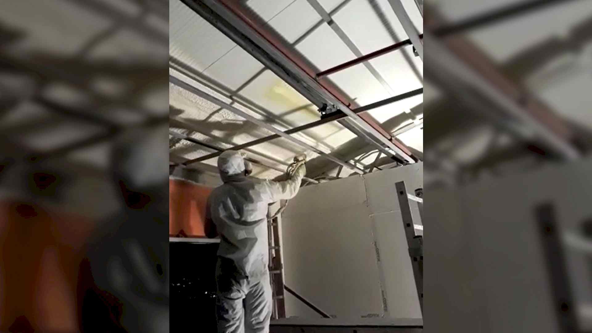 Sandviç Panel Ters Tavan Isı Yalıtım Uygulaması