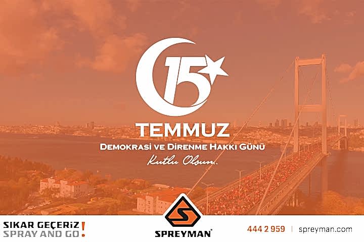 15 Temmuz Şehitlerimizi Rahmetle Anıyor, Gazilerimize Acil Şifalar Diliyoruz...