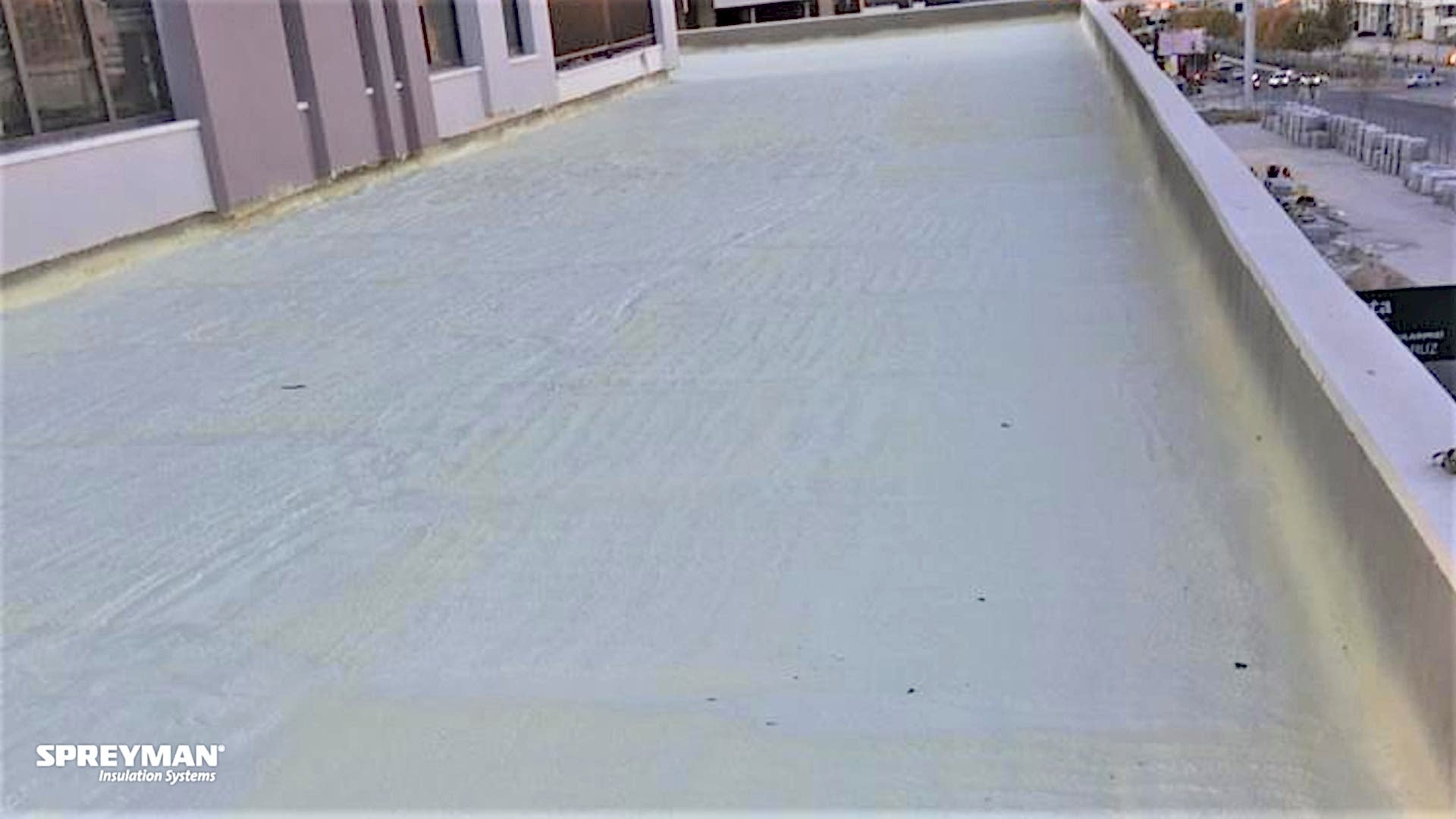 Şap Altı Sprey Poliüretan Köpük Uygulaması