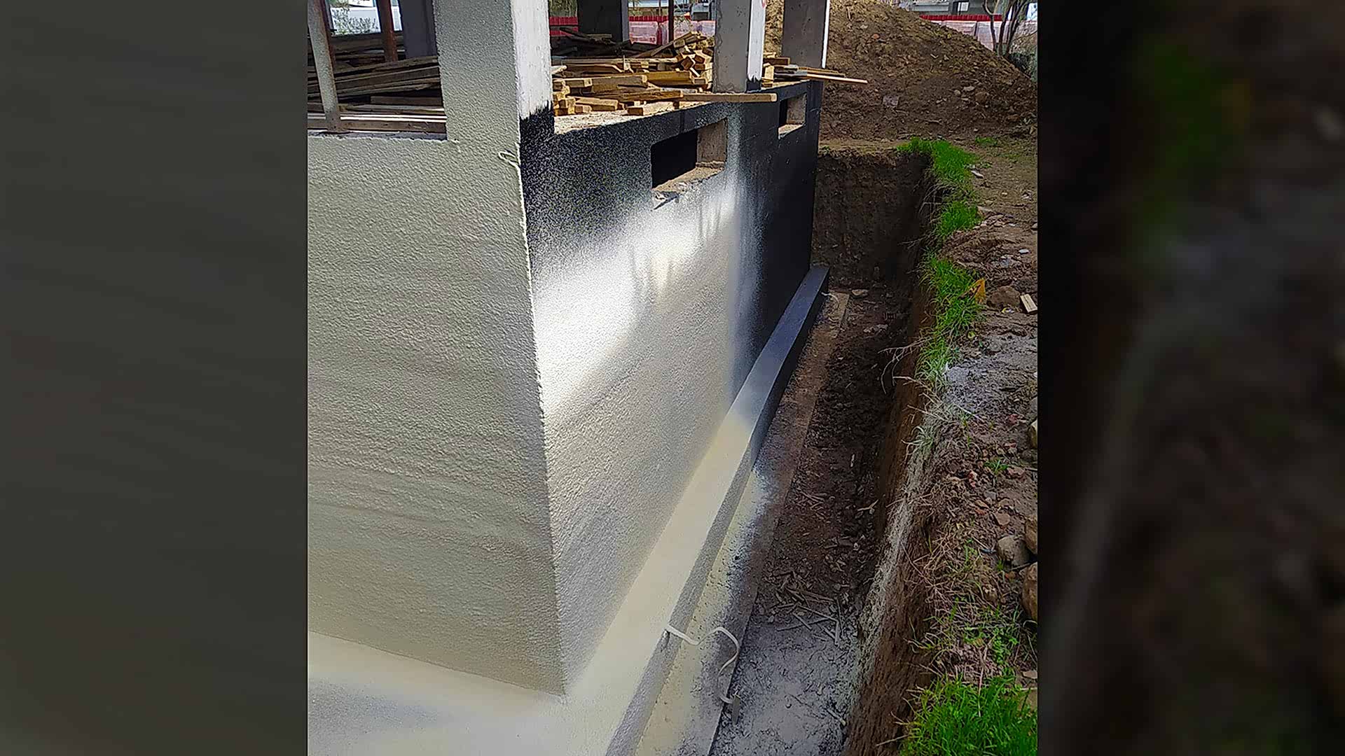 Temel Perde Su ve Isı Yalıtımı Uygulaması