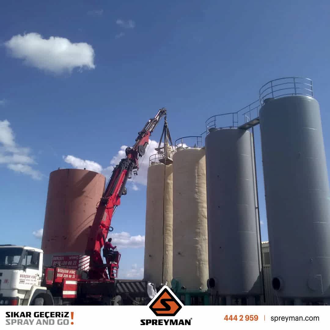 Yağ Deposu Isı Yalıtım Uygulamamız..!