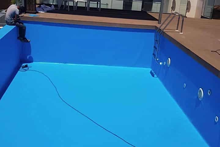 YÜZME HAVUZU LİNEER SU YALITIMI UYGULAMASI